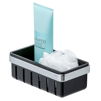 Geesa Frame Douchemand 21cm Zwart / Chroom