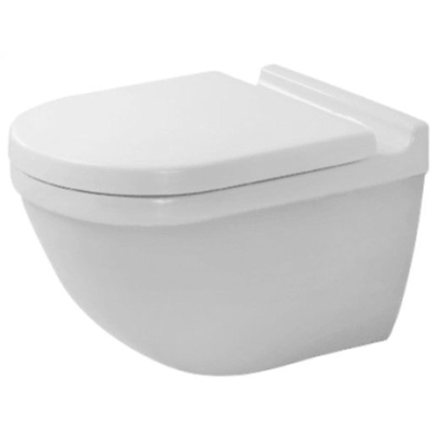 Duravit Starck 3 wandclosetpack diepspoel 36x54cm softclose zitting wit