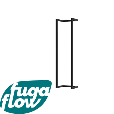 FugaFlow Eccelente Acces Handdoekrek - 95x25x20cm - Mat zwart