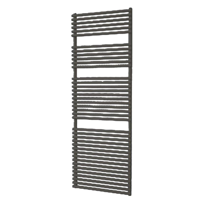 Plieger Florian Nxt M designradiator enkel horizontaal met middenaansluiting 1710x500mm 901W mat zwart