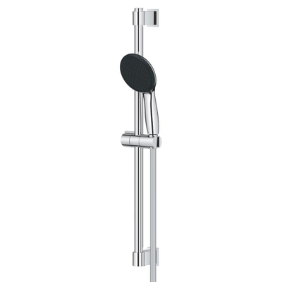 GROHE Vitalio Start 110 Glijstangset - 60cm - ronde handdouche - 2 straalsoorten - gladde doucheslang - chroom