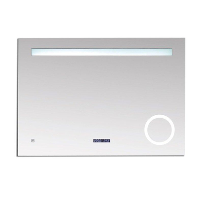 Best Design Spiegel Linet incl.klok & vergroting B120 x H70cm