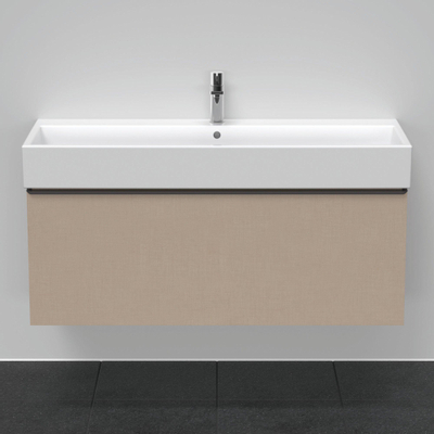 Duravit D-Neo wastafelonderkast 118.4x44x44.2cm 1 lade Linnen Mat