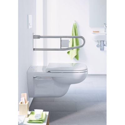 Duravit D-code Vital WC-zitting 48.5x36.1x4.3cm Kunststof wit Glanzend