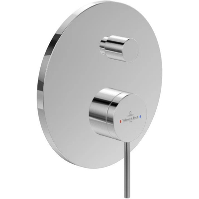 Villeroy & Boch Loop & Friends douchekraan - inbouw - Eengreeps - met omstel - chroom