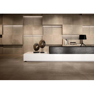 Fap Ceramiche Maku wand- en vloertegel - 120x120cm - gerectificeerd - Natuursteen look - Nut mat (bruin)