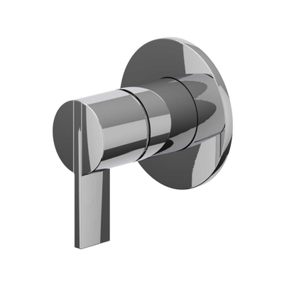 IVY Pact Afbouwdeel - voor inbouw douchemengkraan - eenhendel - ronde rozet - Chroom