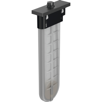 Hansgrohe sBox afbouwdeel rechthoekig incl. slangbox, doucheslang en rozet m. 1 functie t.b.v. bad- of tegelrand brushed black chroom