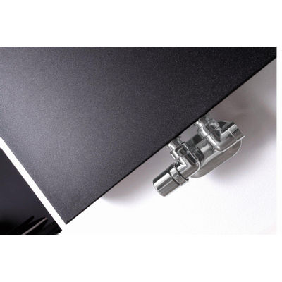 HR Badmeubelen Lupo Designradiator 61x182cm met middenaansluiting 904Watt Mat Wit SHOWROOMMODEL