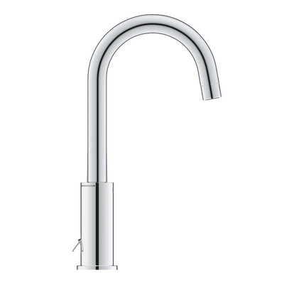 GROHE Eurosmart waterbesparende wastafelkraan l-size met ketting chroom OUTLETSTORE