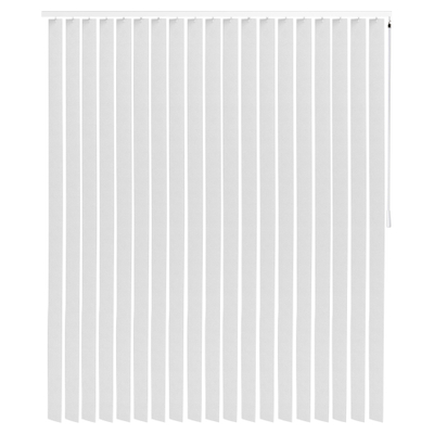 Intensions Lamel 150x260x9cm lamellen 8.9cm PVC met kunststof raamwerk Wit