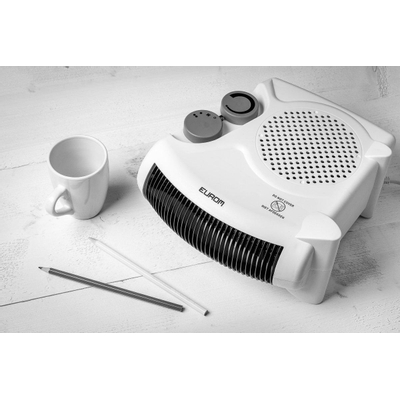Eurom VK 2001 Ventilatorkachel 2000watt staand liggend 12x24x24.7cm Wit