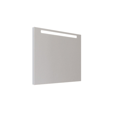 Allibert Atlas Spiegel 80x70cm met verlichting aluminium