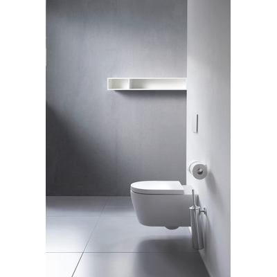 Duravit Starck T Borstelgarnituur - wandmodel - 43.5x8cm - chroom