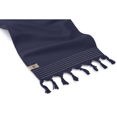 Walra Soft Cotton Hamam Gastendoek set van 2 30x50cm 360 g/m2 Navy