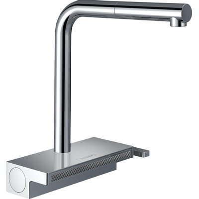 Hansgrohe Aquno Select M81 1-gats keukenkraan 250 2jet m. uittrekbare vuistdouche chroom