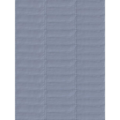 Emil Total Brick Wandtegel 6x24cm 10mm Blu Avio