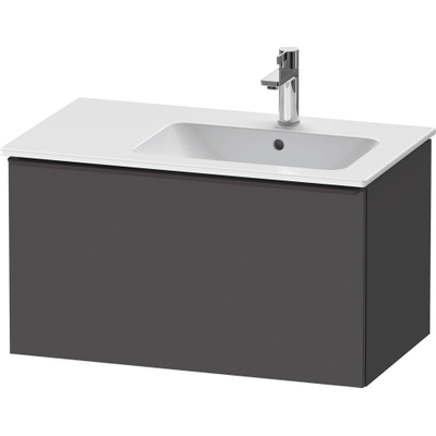 Duravit D-Neo wastafelonderkast 81x44x46.2cm 1 lade Grafiet Mat