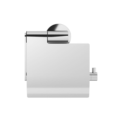 Tiger Boston Toiletrolhouder - met klep - gepolijst RVS