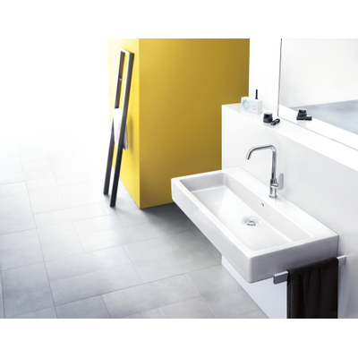 Hansgrohe Focus E2 wastafelkraan met hoge draaibare uitloop inclusief ComfortZone 240 met waste chroom
