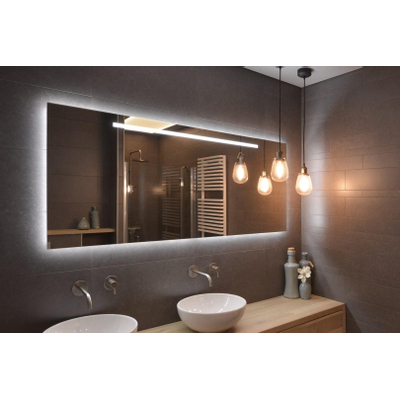 Looox X Line spiegel 120x70cm met verlichting met anticondens