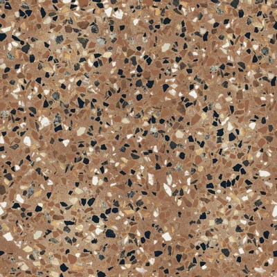 Paul & Co Ceramiche Terrazzo vloertegel - 25x25cm - 14mm - Vierkant - Casale Graniglia cotto mat