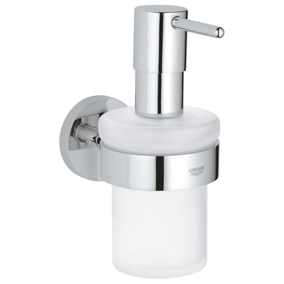GROHE Essentials Zeepdispenser - 160ml - met houder - wandmontage - chroom