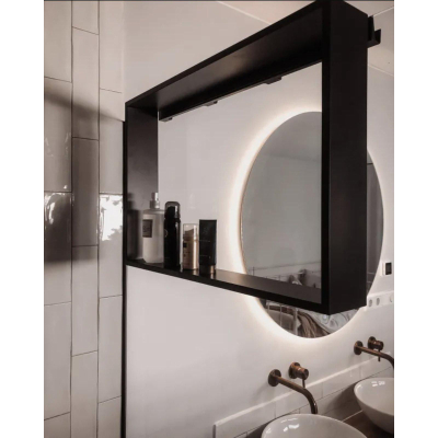 Novellini Frame Hangend Planchet 60x8,5x40 cm Mat Zwart