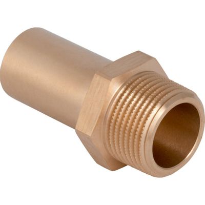 Geberit Mapress Koper puntstuk met buitendraad en inteekeinde 3/4bux22mm eenzijdig