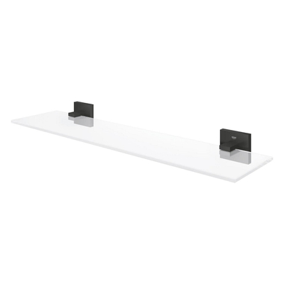 GROHE Start Cube QuickFix Planchet - 53x14.6cm - glas - mat zwart