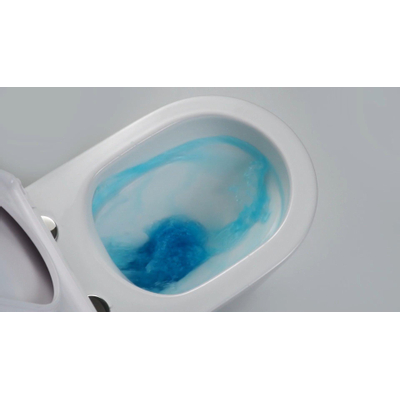 QeramiQ Dely Wandclosetpack - 36.3x51.7cm - diepspoel - rimless - 35mm zitting - glans wit