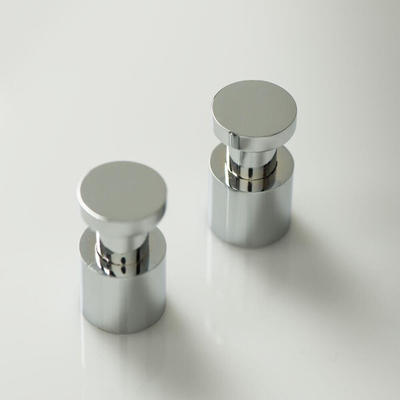 Tiger Haak Pico Chroom (2 stuks) 1.6x1.6x2.9cm