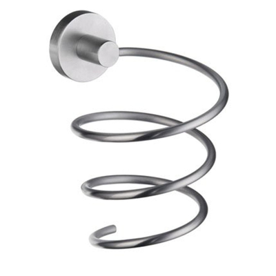 Smedbo Home Fohnhouder - 13.9x14.9x13.9cm - geborsteld chroom