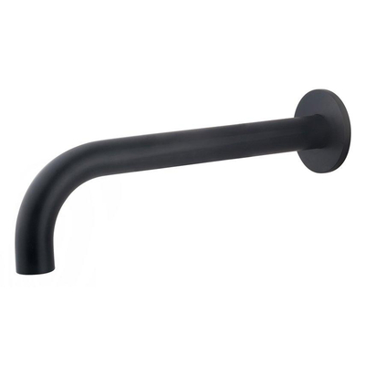 Wiesbaden Uitloop rond 25 cm 1/2'' mat zwart