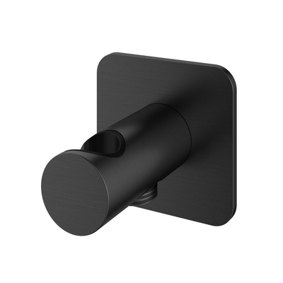 Hotbath Gal wandsteun met Uitlaat Geborsteld Gunmetal PVD