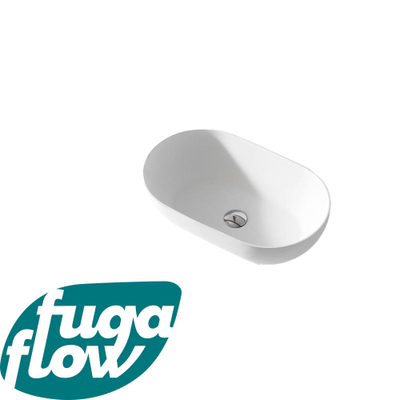 FugaFlow Eccelente Anta Waskom - 56x32x15.5cm - solid surface - mat wit