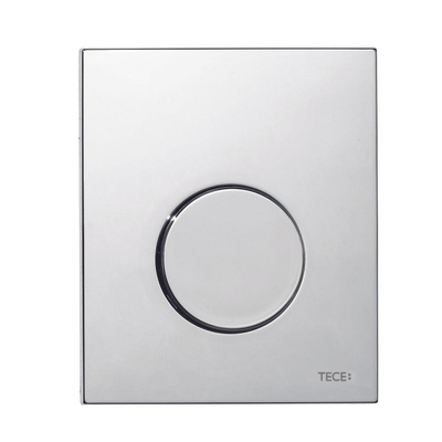 Tece Loop bedieningsplaat voor urinoir kunststof glanzend chroom