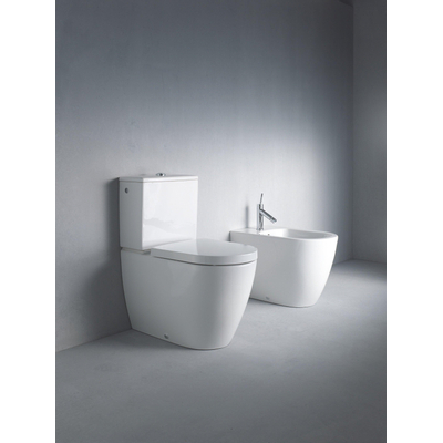 Duravit ME by Starck duoblokpot diepspoel vario zonder reservoir 37x65cm met wondergliss wit