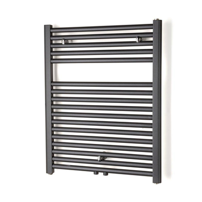 Wiesbaden Elara sierradiator 76.6x60cm midden onder aansluiting 463Watt antraciet