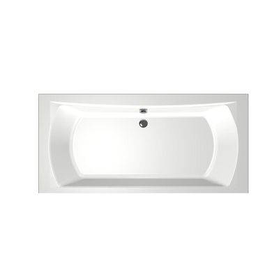 Xenz Robijn Inbouwbad - 190x90cm - inhoud 320L - met afvoer - Wit