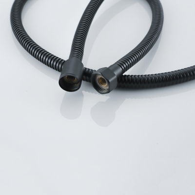 Fortifura Calvi doucheslang metaal mat zwart 150cm