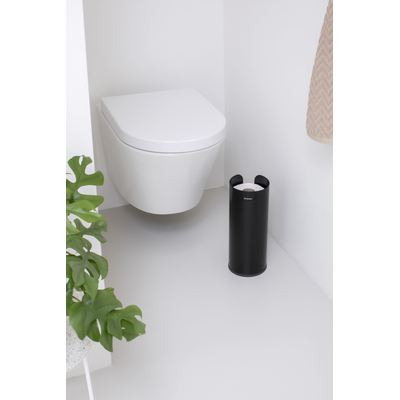 Brabantia ReNew Reserverolhouder - 3 rollen - matt black