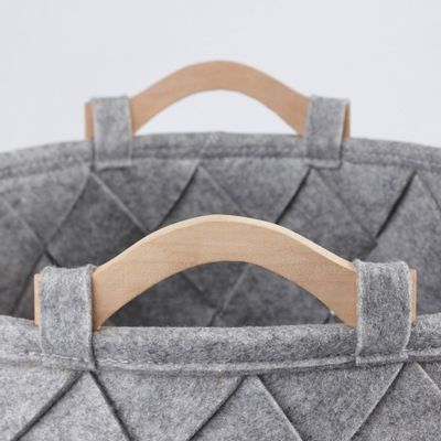 Aquanova Amy Opbergmand Medium Zilvergrijs