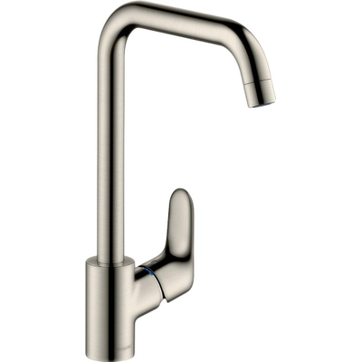 Hansgrohe Focus 1-gr keukenmengkraan 260 rvs-look