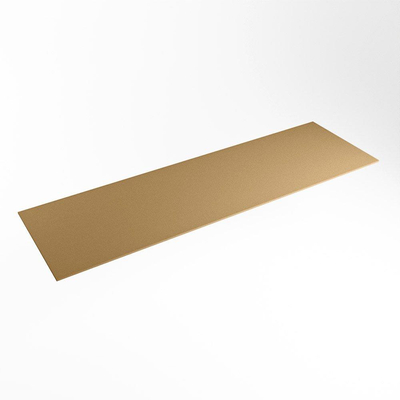 Mondiaz TOP 51 Topblad - 170x51x0.9cm - geschikt voor afdekplaat - Solid surface - Oro