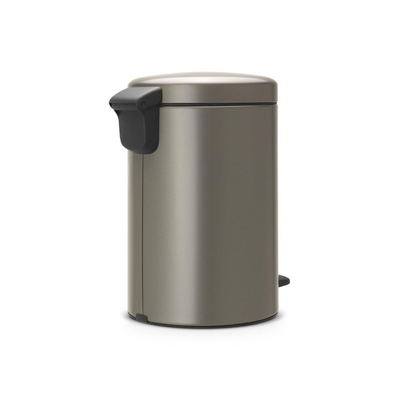 Brabantia NewIcon Pedaalemmer - 12 liter - kunststof binnenemmer - platinum