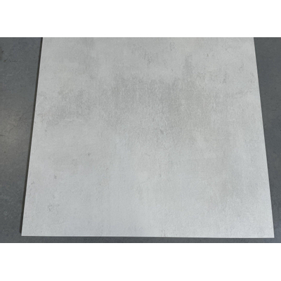 EnergieKer wand- en vloertegel - 60x60cm - 9mm - Vierkant - gerectificeerd - Betonlook - Wit mat