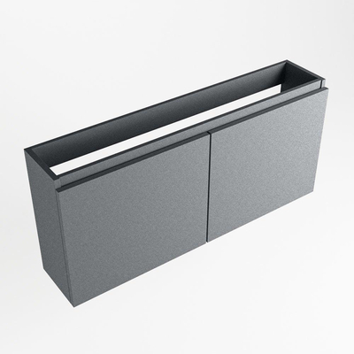 Mondiaz TURE fonteinonderkast - 110x22x50cm - 2 deuren - softclose - Plata