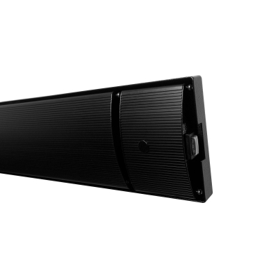 Eurom Terrasverwarming Outdoor Heatpanel 1500watt wand/plafond met afstandsbediening zwart