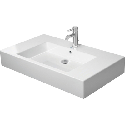 Duravit Vero meubelwastafel m. kraangat m. overloop 85x49cm wit